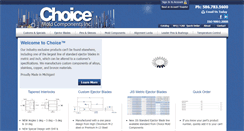 Desktop Screenshot of choicemold.com